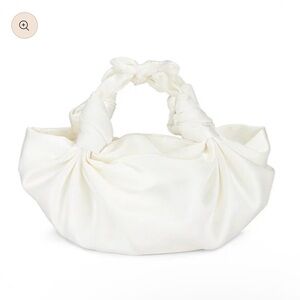 Ivory NLA Silk Knot Bag